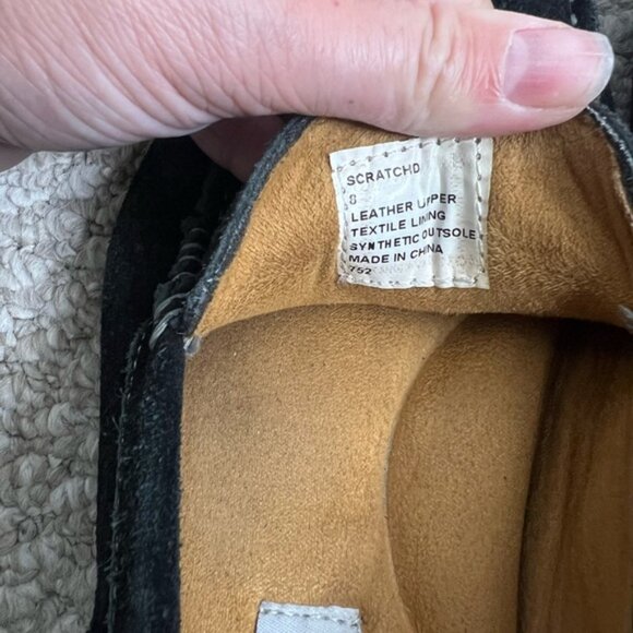 Steve Madden Black Suede Venetian Loafers size 10 - Picture 7 of 9